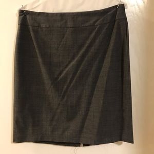 Banana Republic Grey Pencil Skirt